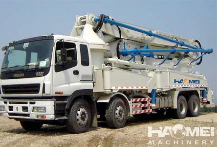 HDT5401THB-48/52 Concrete Pump Truck